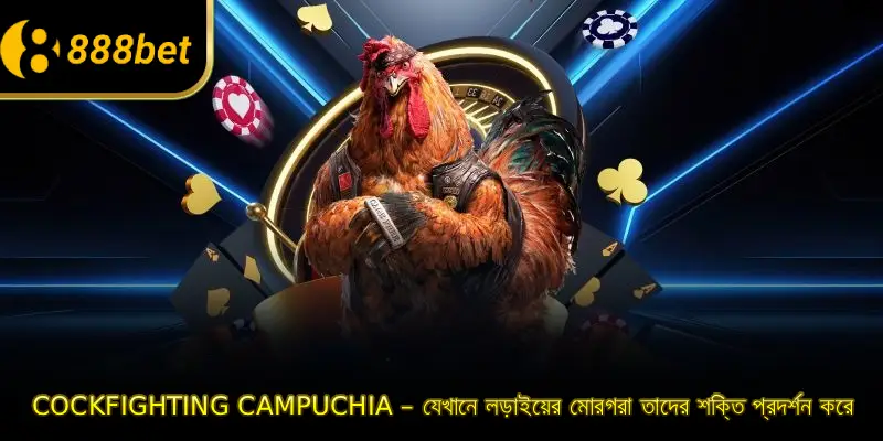 ক্যাম্পুচিয়া মোরগ লড়াই – যেখানে লড়াইয়ের মোরগরা তাদের শক্তি প্রদর্শন করে
