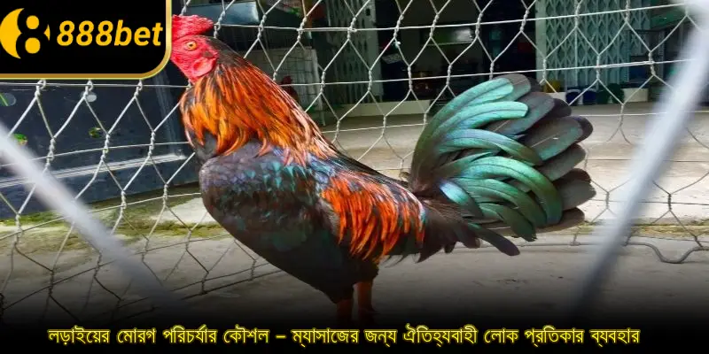 লড়াইয়ের মোরগ পরিচর্যার কৌশল – ম্যাসাজের জন্য ঐতিহ্যবাহী লোক প্রতিকার ব্যবহার