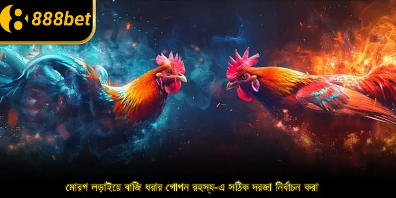 মোরগ লড়াইয়ে বাজি ধরার গোপন রহস্য-এ সঠিক দরজা নির্বাচন করা