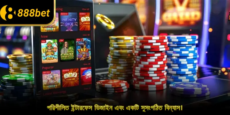 পরিশীলিত ইন্টারফেস ডিজাইন এবং একটি সুসংগঠিত বিন্যাস।